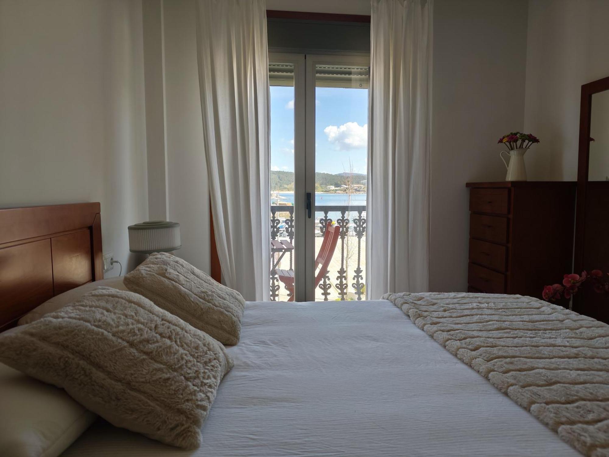 Appartement Piso Fachada Maritima Exclusive Deluxe Center à Porto do Son Extérieur photo