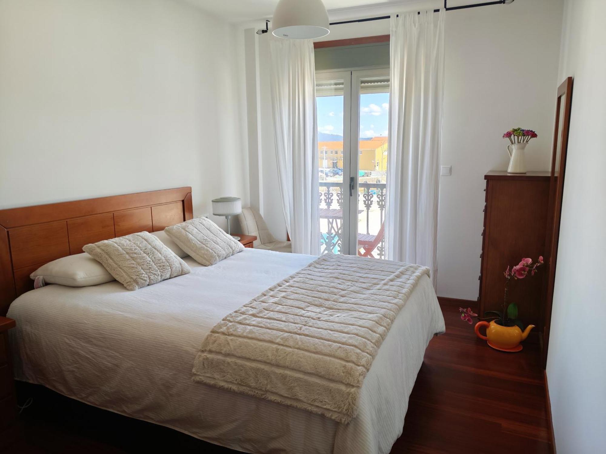 Appartement Piso Fachada Maritima Exclusive Deluxe Center à Porto do Son Extérieur photo